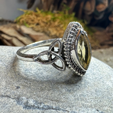 Load image into Gallery viewer, Yasmin Celtic Trinity Knot Ring