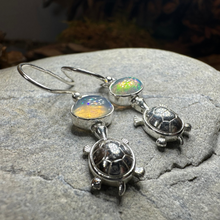 Load image into Gallery viewer, Turtle Opal Earrings