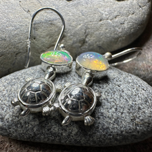 Load image into Gallery viewer, Turtle Opal Earrings