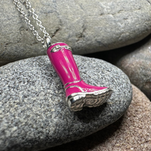 Load image into Gallery viewer, Rainy Day Wellies Boot Necklace