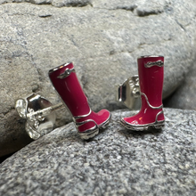 Load image into Gallery viewer, Rainy Day Wellies Boot Earrings