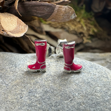 Load image into Gallery viewer, Rainy Day Wellies Boot Earrings