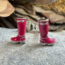 Load image into Gallery viewer, Rainy Day Wellies Boot Earrings
