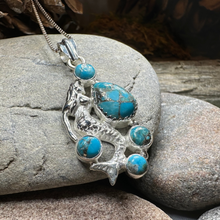 Load image into Gallery viewer, Ilayda Mermaid Turquoise Necklace