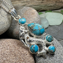 Load image into Gallery viewer, Ilayda Mermaid Turquoise Necklace