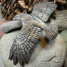 Load image into Gallery viewer, Eagle Pewter Hair Clip