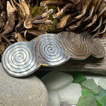 Load image into Gallery viewer, Newgrange Celtic Spiral Hair Clip