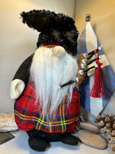 Load image into Gallery viewer, Scottish Bagpiper Gnome Gift