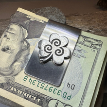 Load image into Gallery viewer, Celtic Shamrock Money Clip