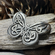 Load image into Gallery viewer, Celtic Butterfly Pewter Necklace
