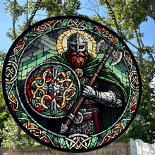 Load image into Gallery viewer, Viking Warrior Suncatcher