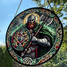 Load image into Gallery viewer, Viking Warrior Suncatcher