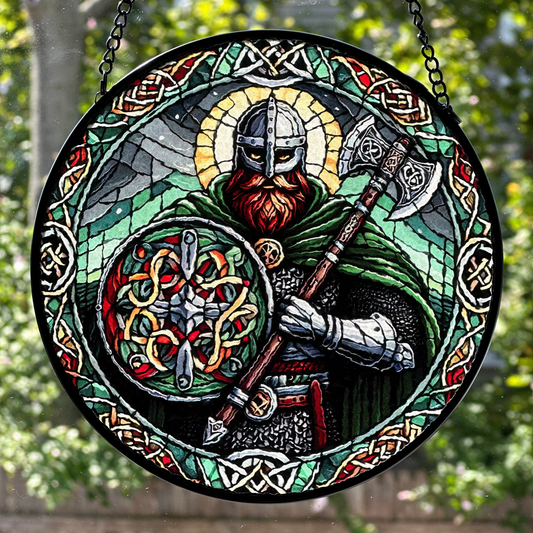 Viking Warrior Suncatcher