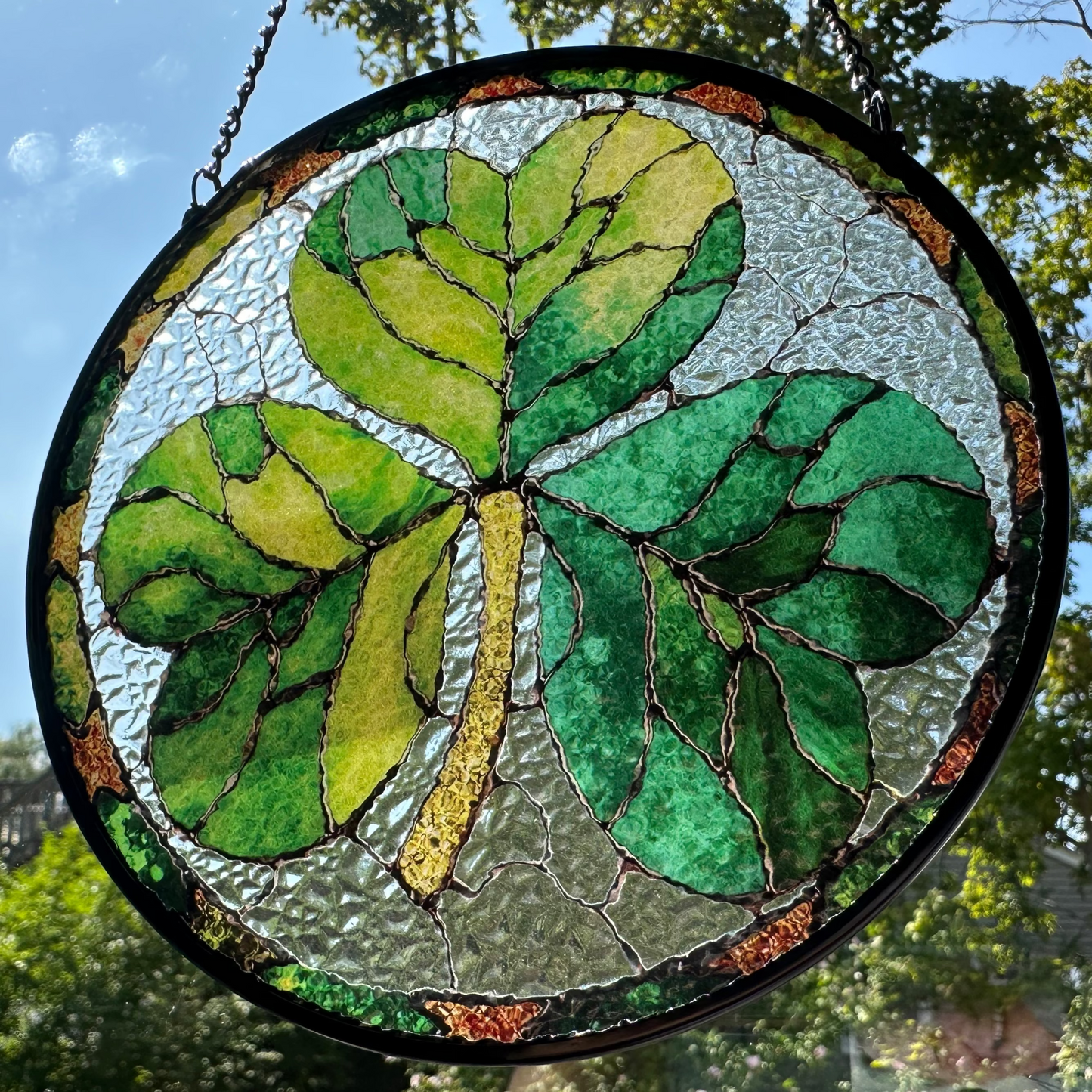 Irish Shamrock Suncatcher