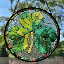 Load image into Gallery viewer, Irish Shamrock Suncatcher