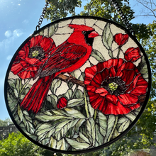 Load image into Gallery viewer, Always Remember Cardinal Suncatcher