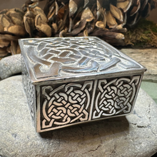 Load image into Gallery viewer, Square Celtic Trinket Box