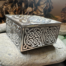 Load image into Gallery viewer, Square Celtic Trinket Box