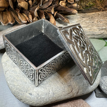 Load image into Gallery viewer, Square Celtic Trinket Box