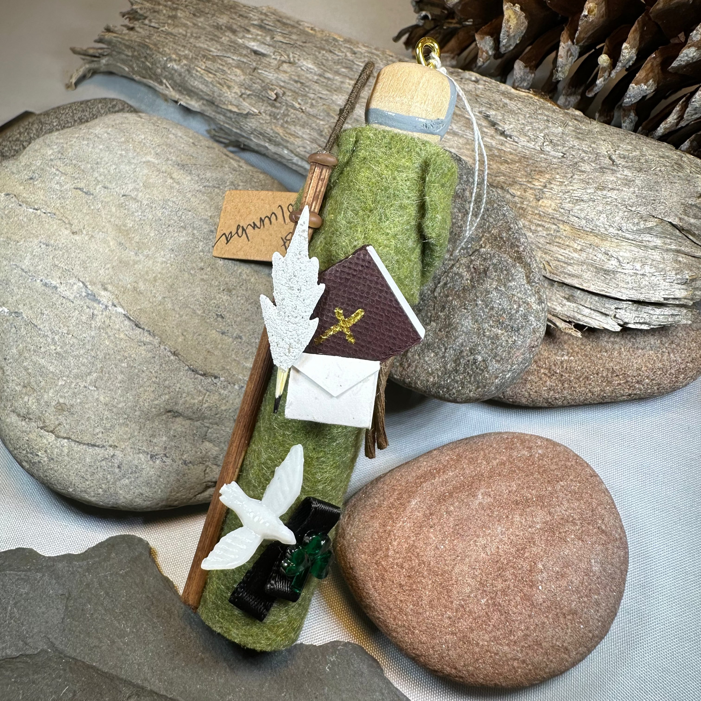 Saint Columba Irish Doll