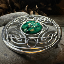 Load image into Gallery viewer, Heathergems Celtic Knot Brooch