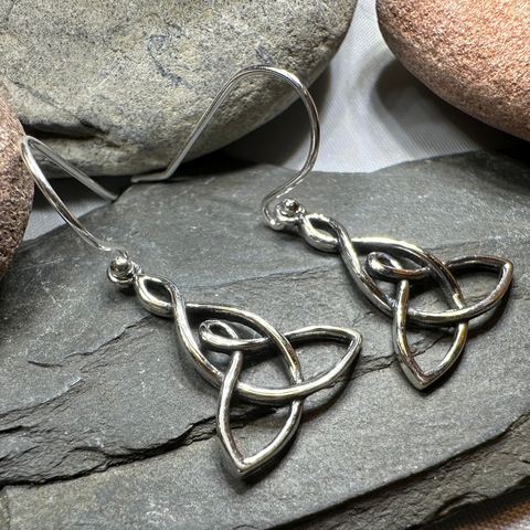 Load image into Gallery viewer, Mother's Knot Celtic Earrings