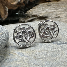 Load image into Gallery viewer, Dolina Thistle Stud Earrings