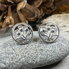 Load image into Gallery viewer, Dolina Thistle Stud Earrings