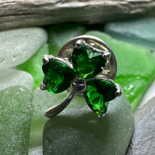 Load image into Gallery viewer, Irish Forever Shamrock Lapel Pin