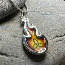 Load image into Gallery viewer, Mystical Celtic Flame Necklace