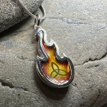 Load image into Gallery viewer, Mystical Celtic Flame Necklace