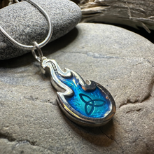 Load image into Gallery viewer, Mystical Celtic Flame Necklace