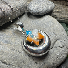Load image into Gallery viewer, Dreamweaver Moon & Star Necklace