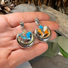 Load image into Gallery viewer, Dreamweaver Moon & Star Necklace