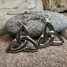 Load image into Gallery viewer, Kelly Trinity Knot Earrings