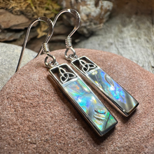 Load image into Gallery viewer, Celtic Trinity Knot Drop Earrings