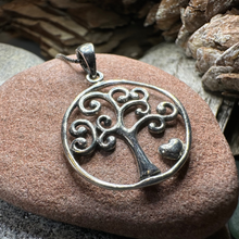Load image into Gallery viewer, Heart Tree of Life Necklace