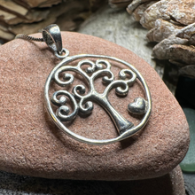 Load image into Gallery viewer, Heart Tree of Life Necklace