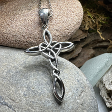 Load image into Gallery viewer, Pure Love Celtic Cross Necklace