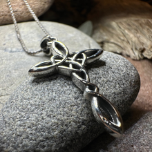 Load image into Gallery viewer, Pure Love Celtic Cross Necklace