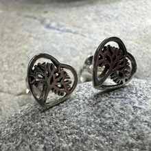 Load image into Gallery viewer, Beag Tree of Life Stud Earrings