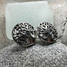 Load image into Gallery viewer, Celtic Tree of Life Stud Earrings