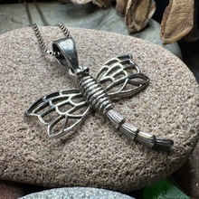 Load image into Gallery viewer, Celtic Dragonfly Necklace