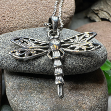 Load image into Gallery viewer, Summerdancer Dragonfly Necklace