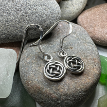 Load image into Gallery viewer, Dainty Dara Knot Earrings