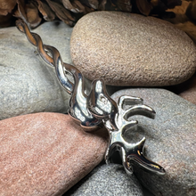 Load image into Gallery viewer, Stag Kilt Pin