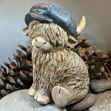Load image into Gallery viewer, Cheeky Highland Cow Figurine