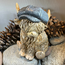 Load image into Gallery viewer, Cheeky Highland Cow Figurine