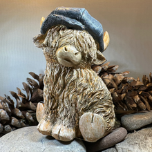 Load image into Gallery viewer, Cheeky Highland Cow Figurine
