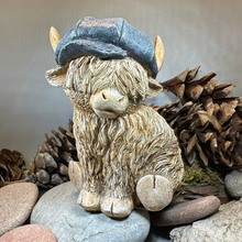 Load image into Gallery viewer, Cheeky Highland Cow Figurine